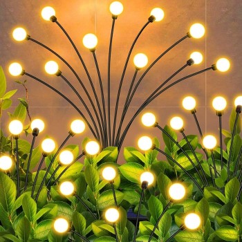 Solar Garden Lights - Firefly Lamp (2pcs set)